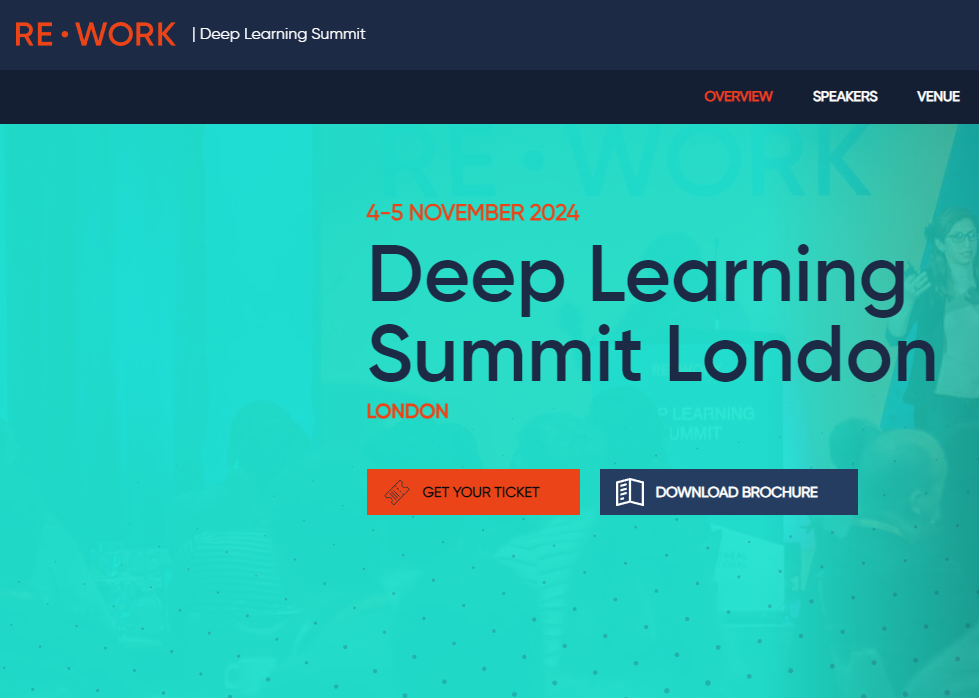 Deep Learning Summit London