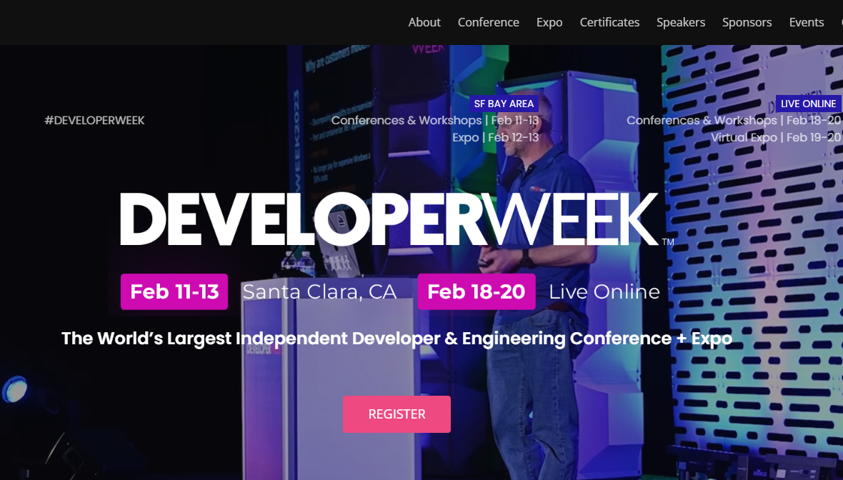 <p>About Developer Week</p>
