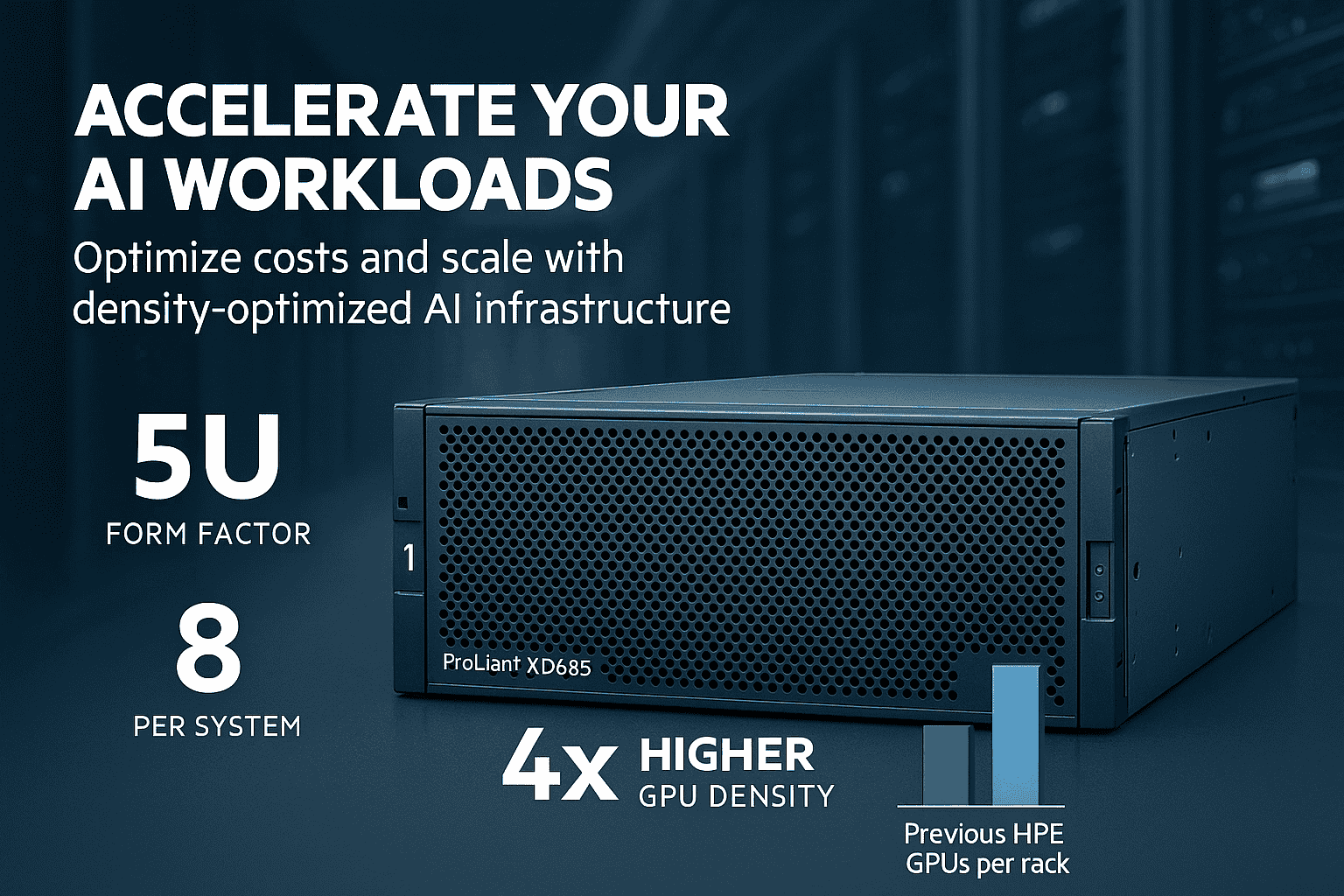 Key Features of HPE ProLiant XD685 Air-Cooled 