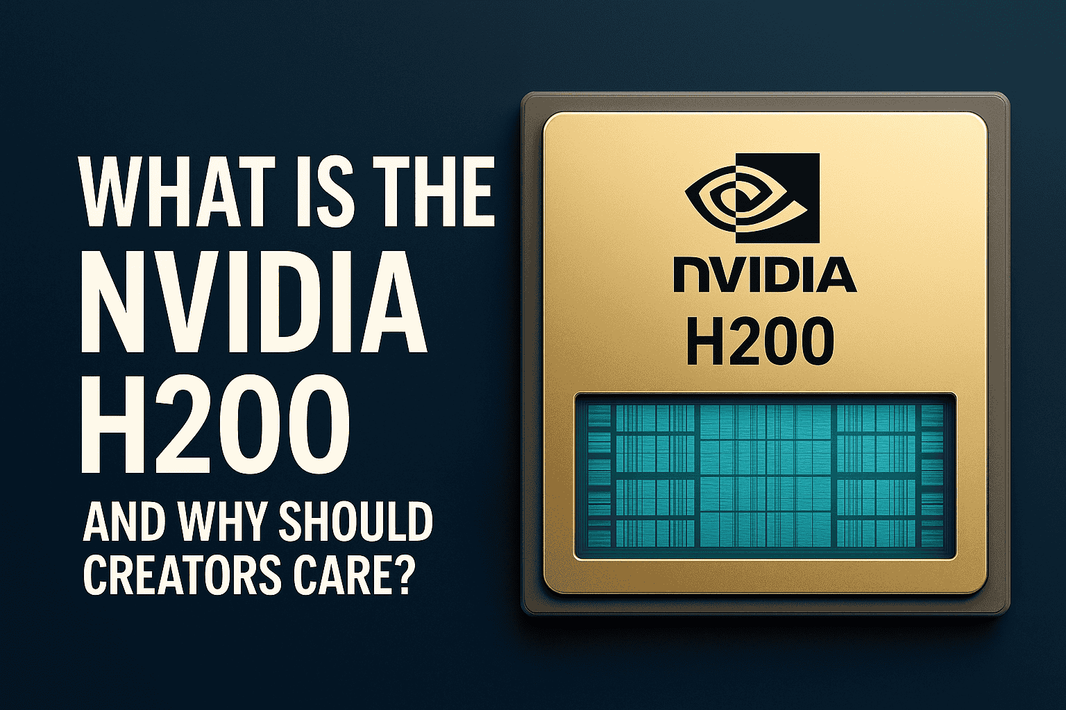 Where You'll Start Seeing the H200 Without Even Knowing It