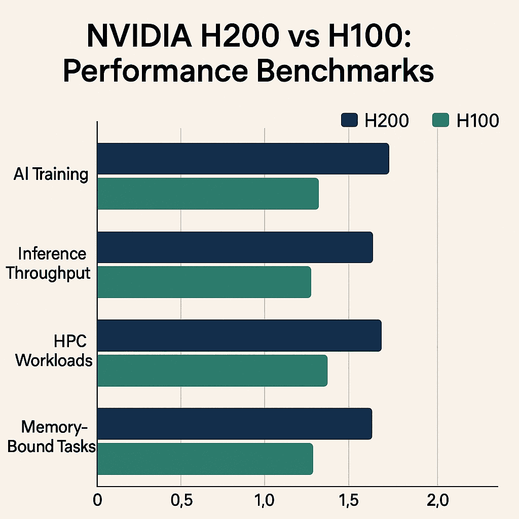 NVIDIA H200 vs H100: Performance Benchmarks