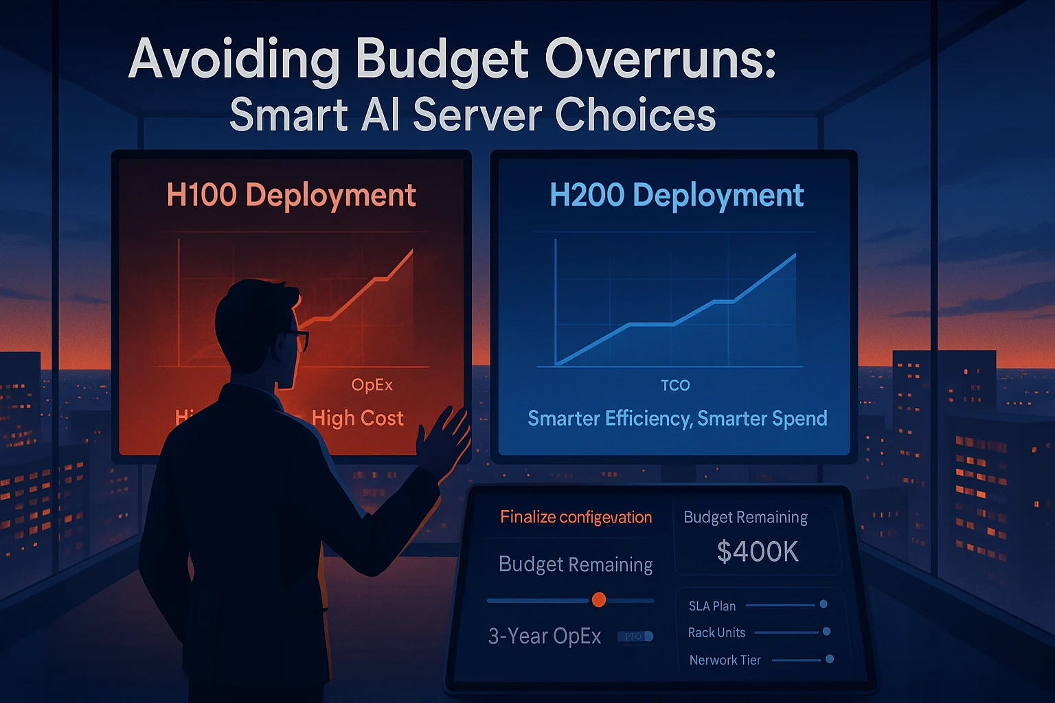 Avoiding Budget Overruns: Costs of AI Server Deployments