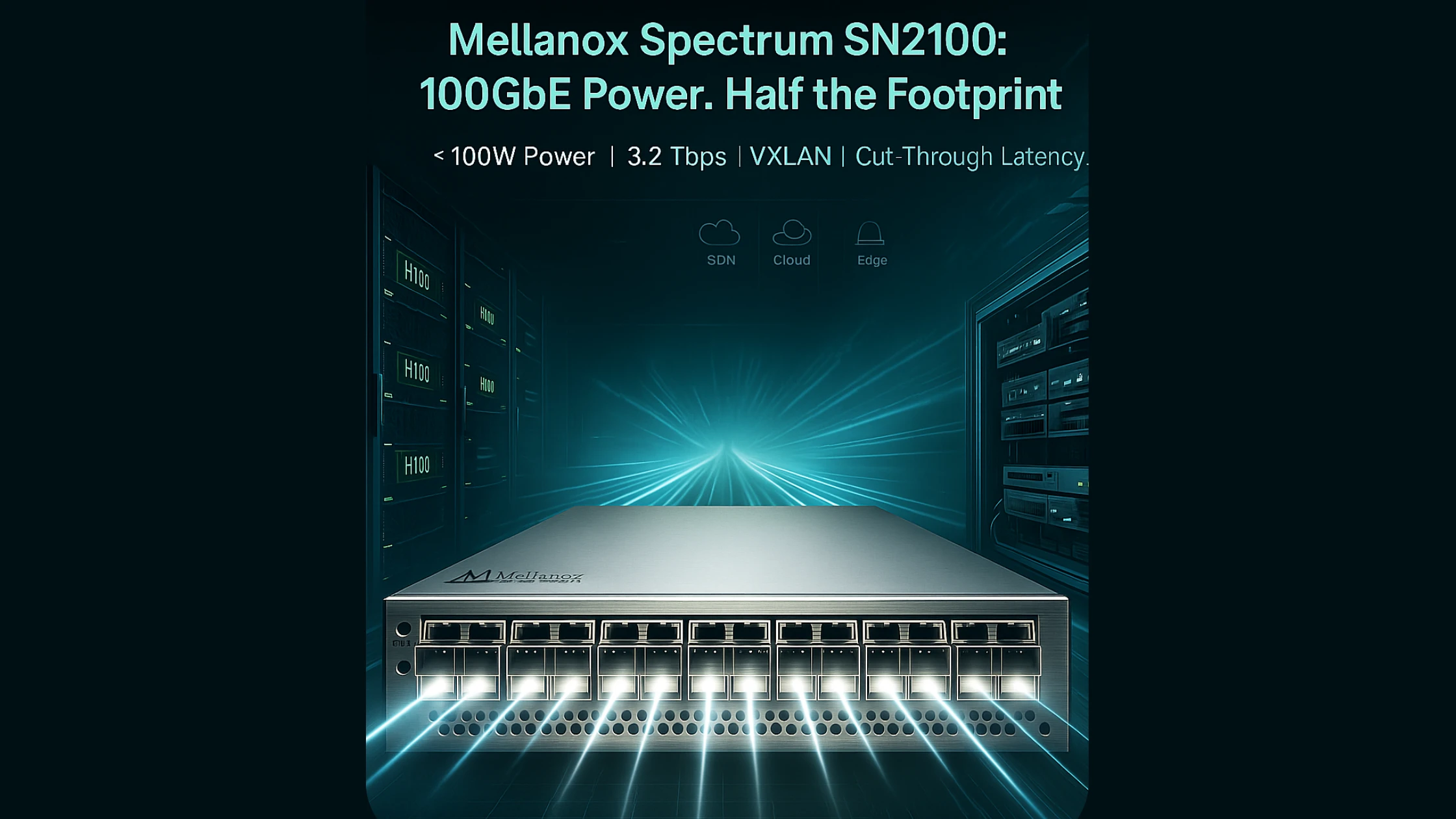 Mellanox Spectrum SN2100 Review: The Compact 100GbE Switch Built for Speed and Scalability