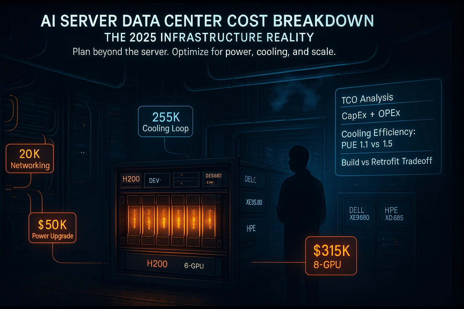 Breaking Down the AI server data center cost