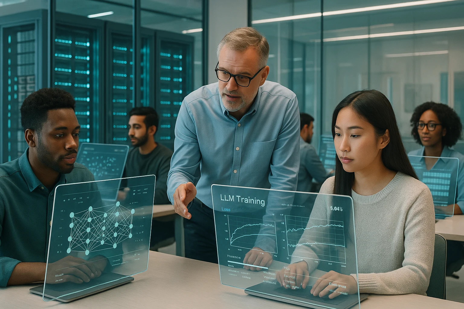 But what exactly is AI infrastructure? Think of it as the specialized ecosystem needed to make AI work at scale, far beyond a standard computer lab. It includes: 