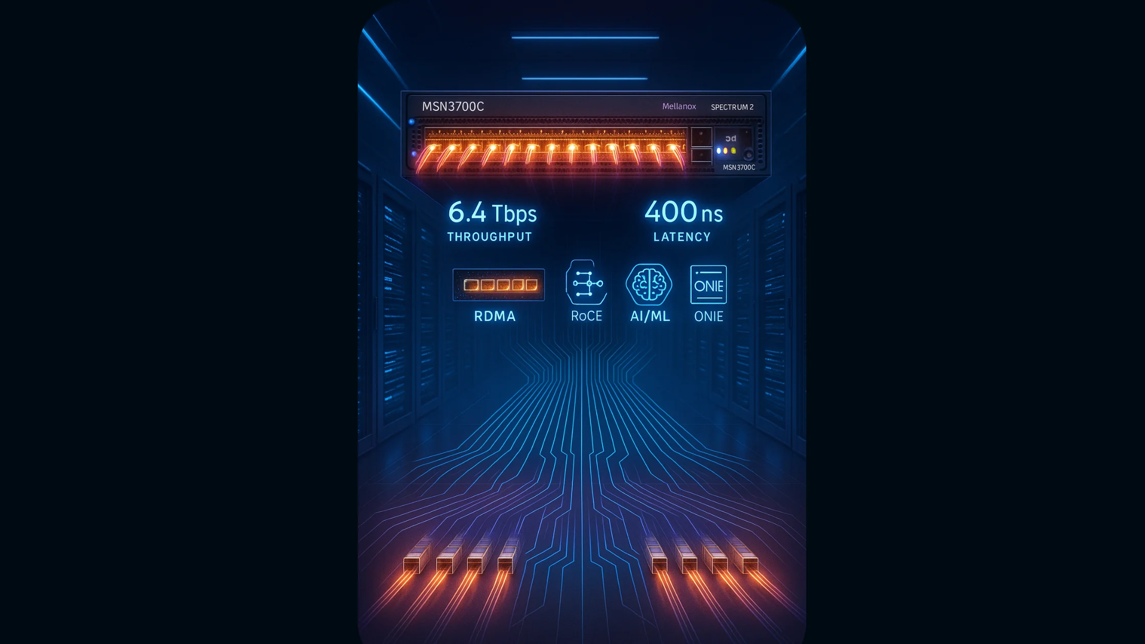 Mellanox Spectrum-2 MSN3700C Switch Review: The Flexible 100GbE Powerhouse