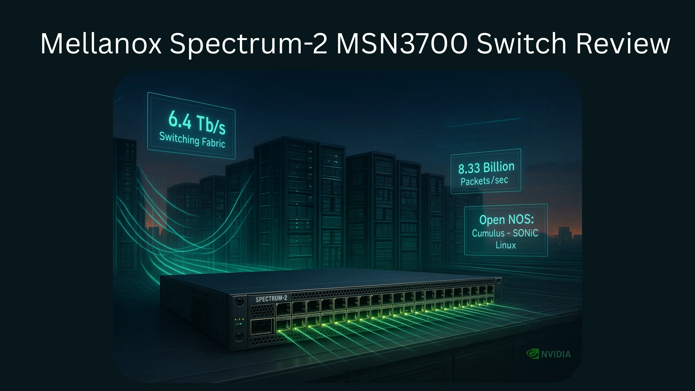 Mellanox Spectrum-2 MSN3700 Switch Review: 32x200G Spine Powerhouse Tested
