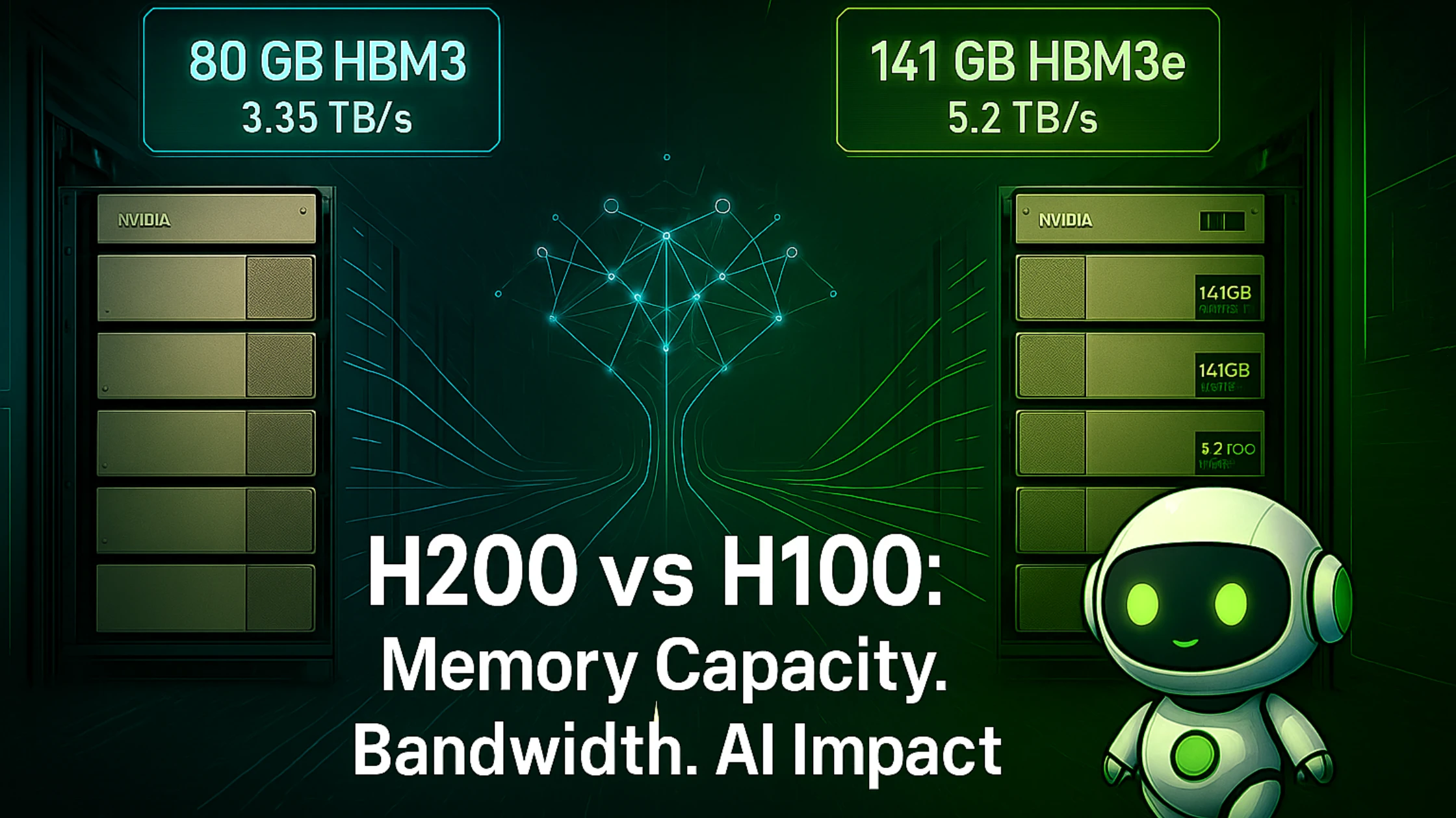 H200 vs H100 GPU Memory: Which One Is Better for AI Workloads?