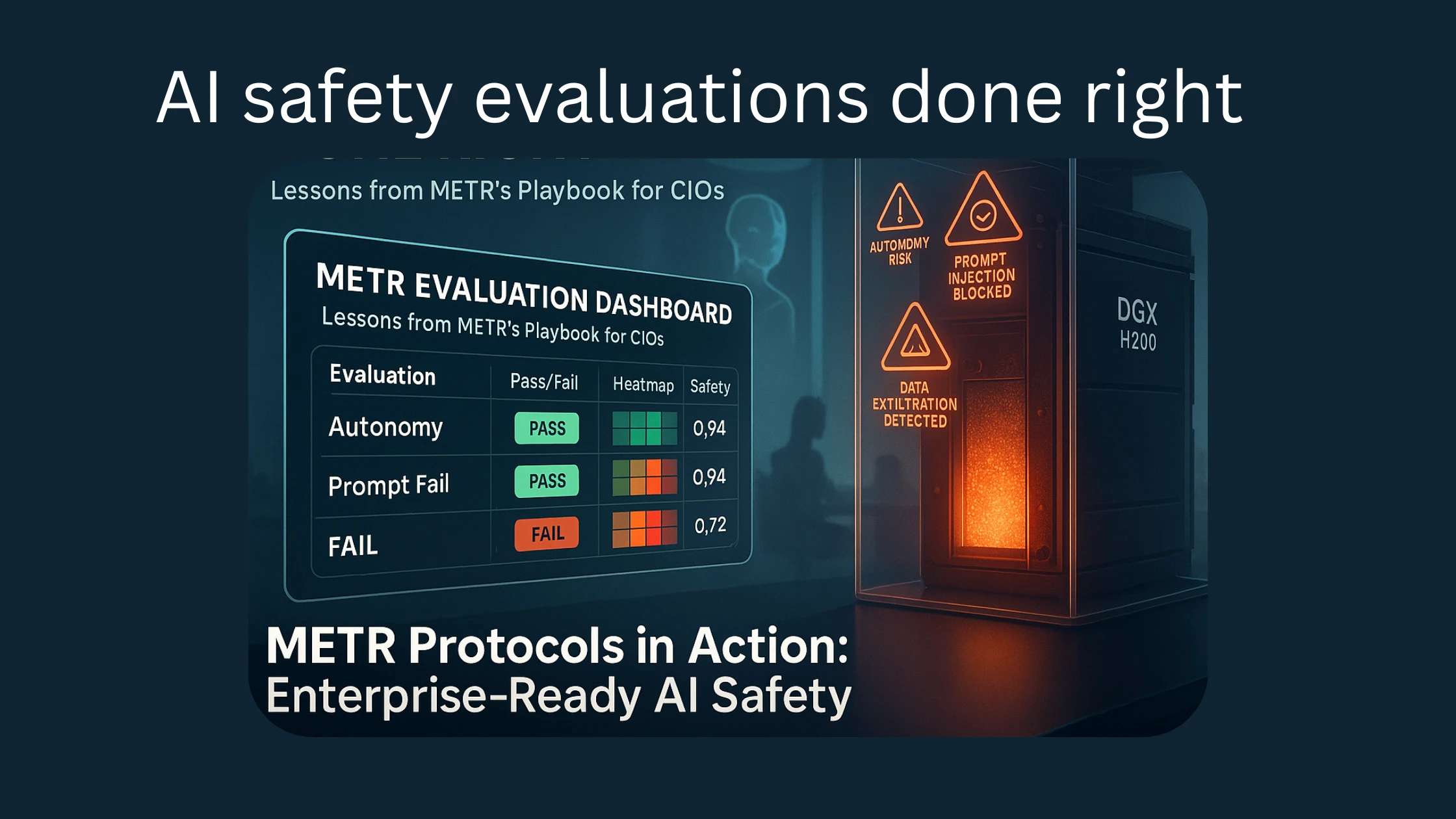 AI Safety Evaluations Done Right: What Enterprise CIOs Can Learn from METR’s Playbook
