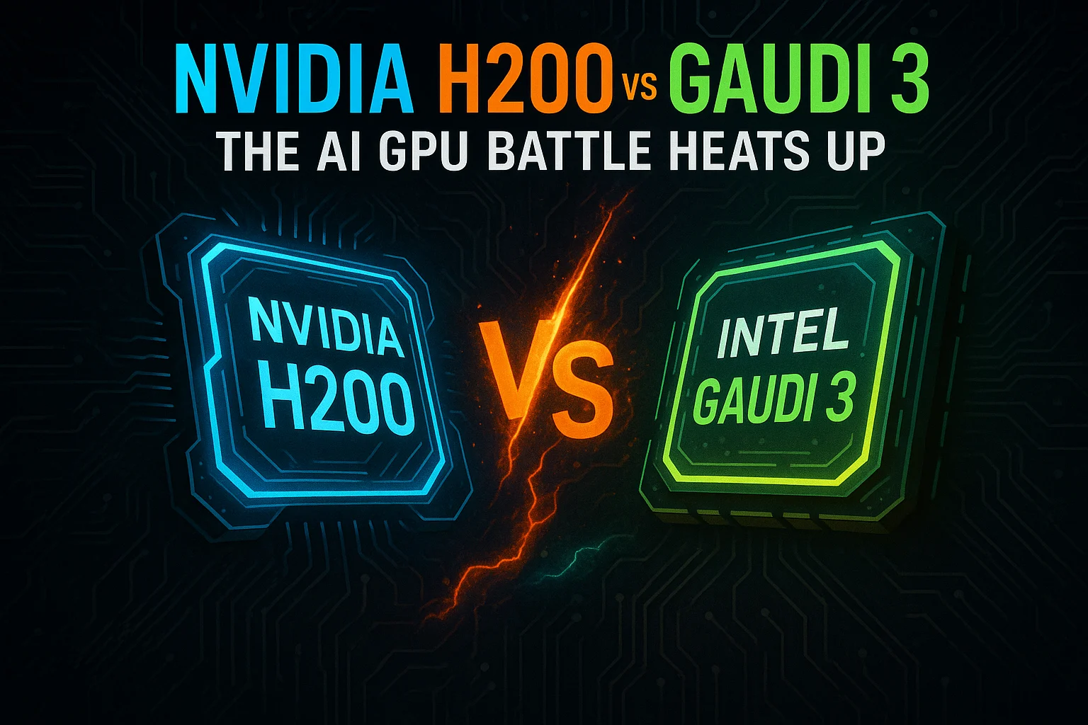 NVIDIA H200 vs Gaudi 3: The AI GPU Battle Heats Up
