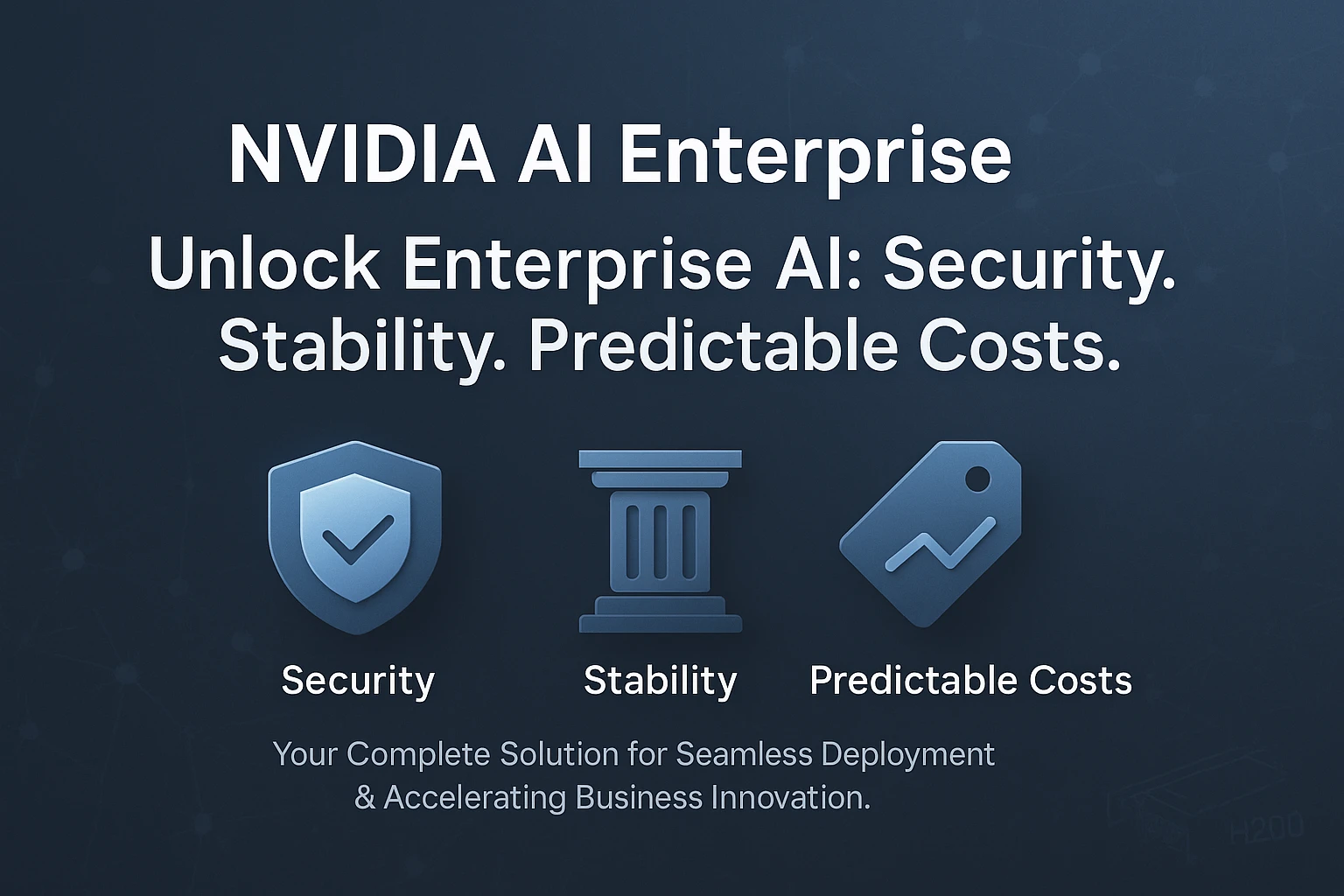 Unlock Enterprise AI with NVIDIA AI Enterprise Subscription