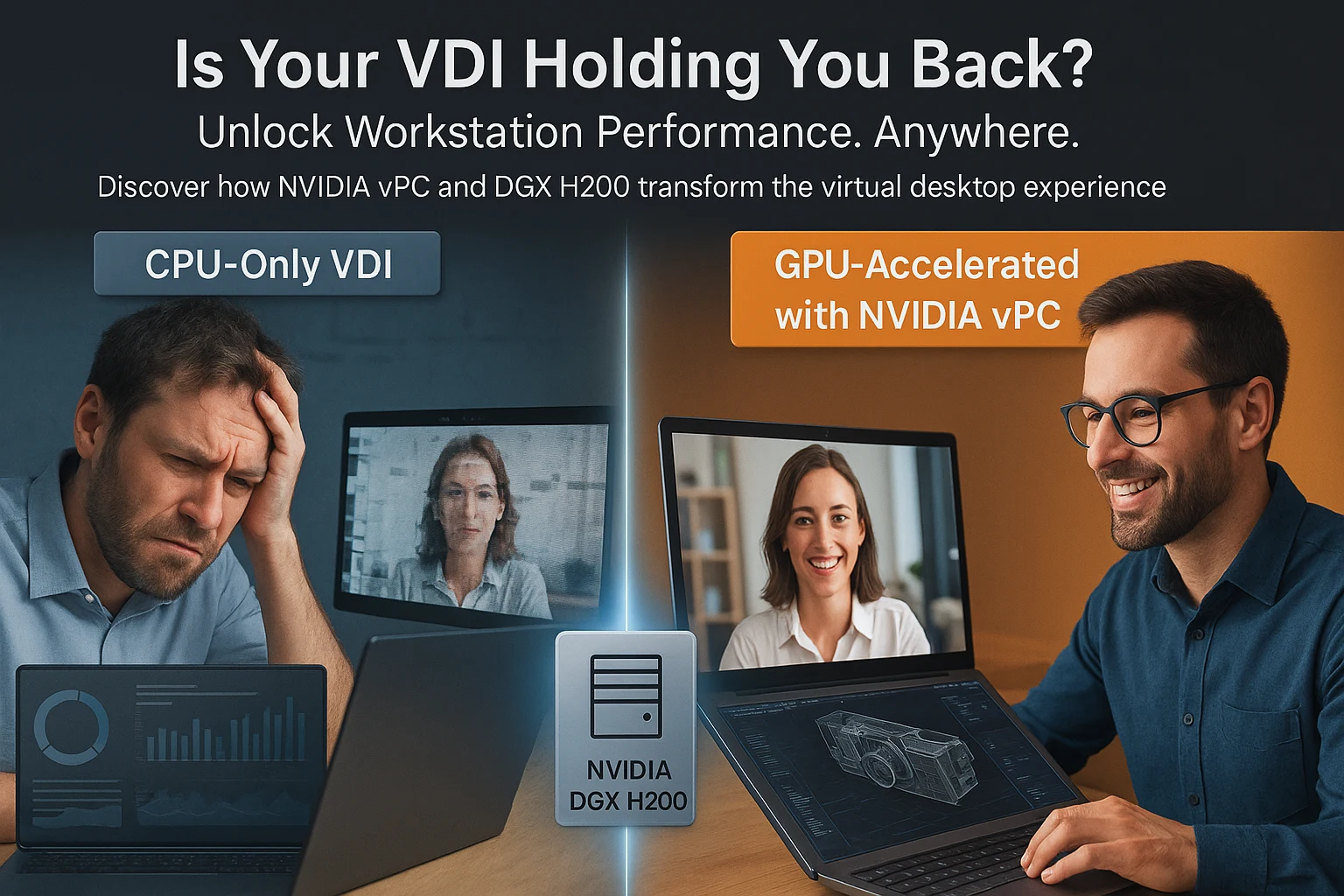 NVIDIA Virtual PC (vPC) and the Role of DGX H200 in Enterprise Virtualization