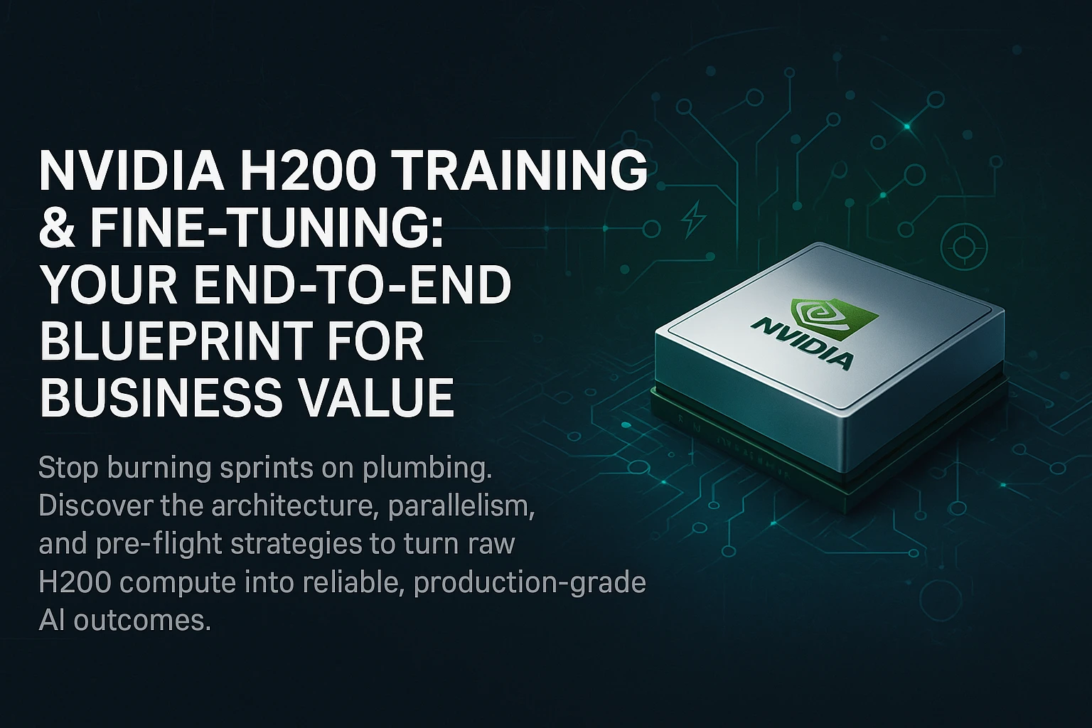 Training & Fine-Tuning on NVIDIA H200: From Blank Slate to Business Value