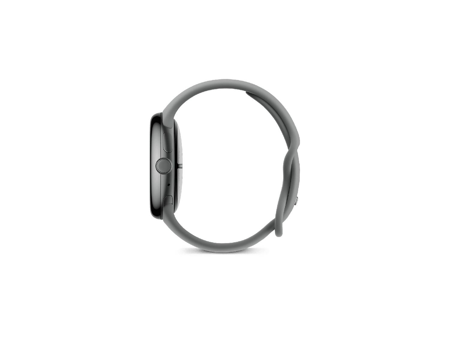 Google Pixel Watch 3 45 mm – Matte Hazel Aluminum Case with Hazel Active Band