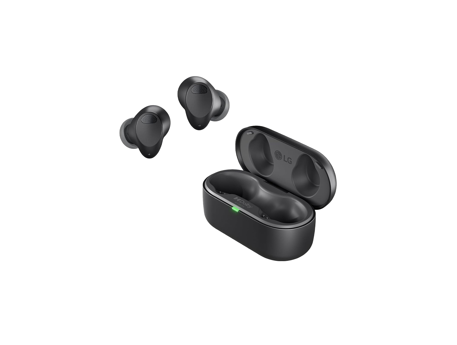 LG T80S Wireless Bluetooth Earbuds, Black