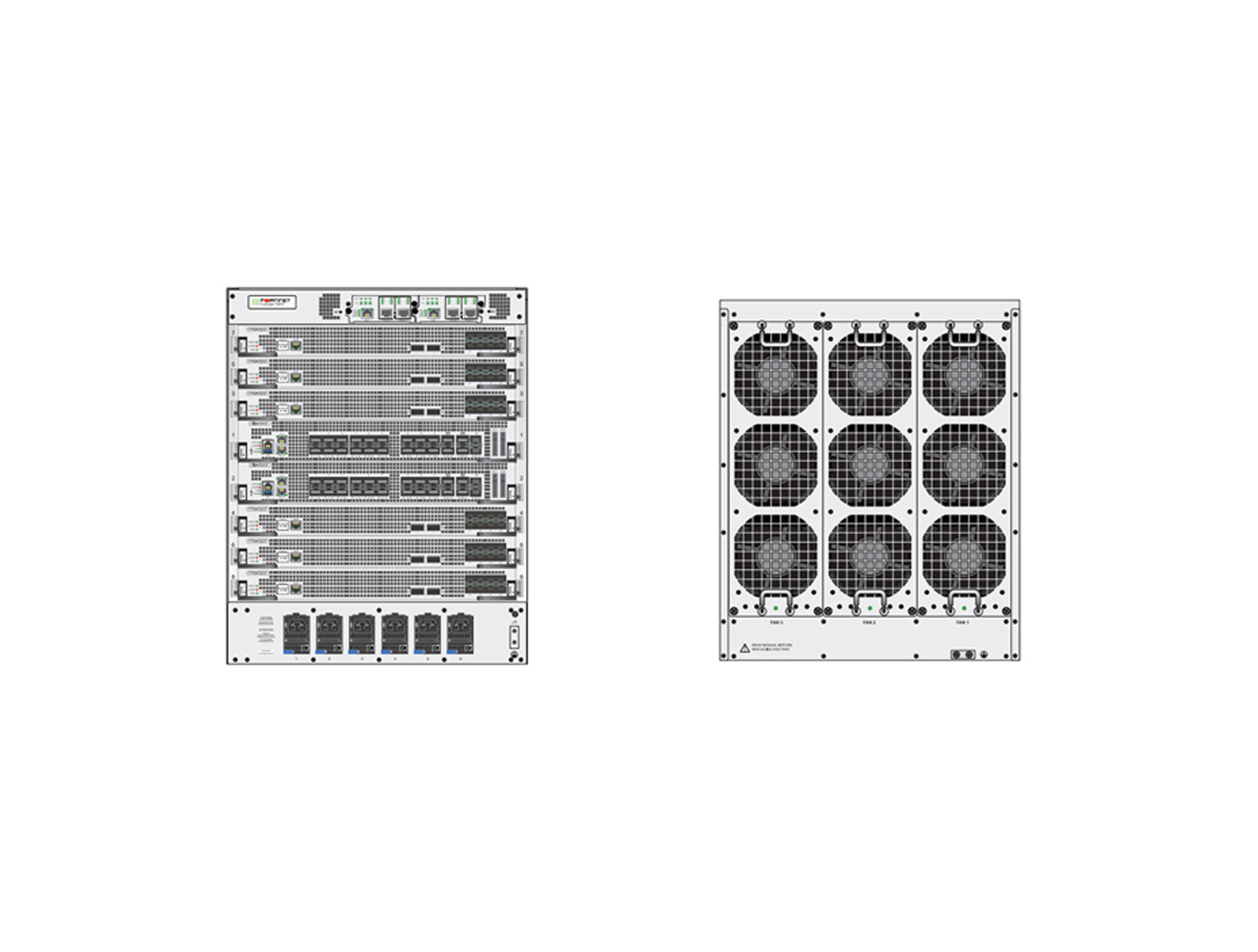 Fortinet FortiGate 7081F‑2‑DC – High-Performance Chassis Firewall with DC Power