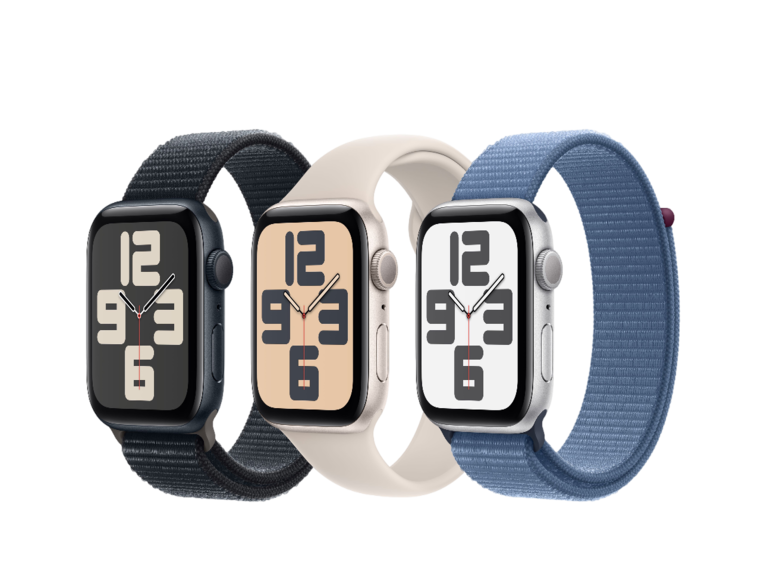 Apple Watch SE GPS, 44mm Midnight Aluminum Case with Midnight Sport Band -  S/M