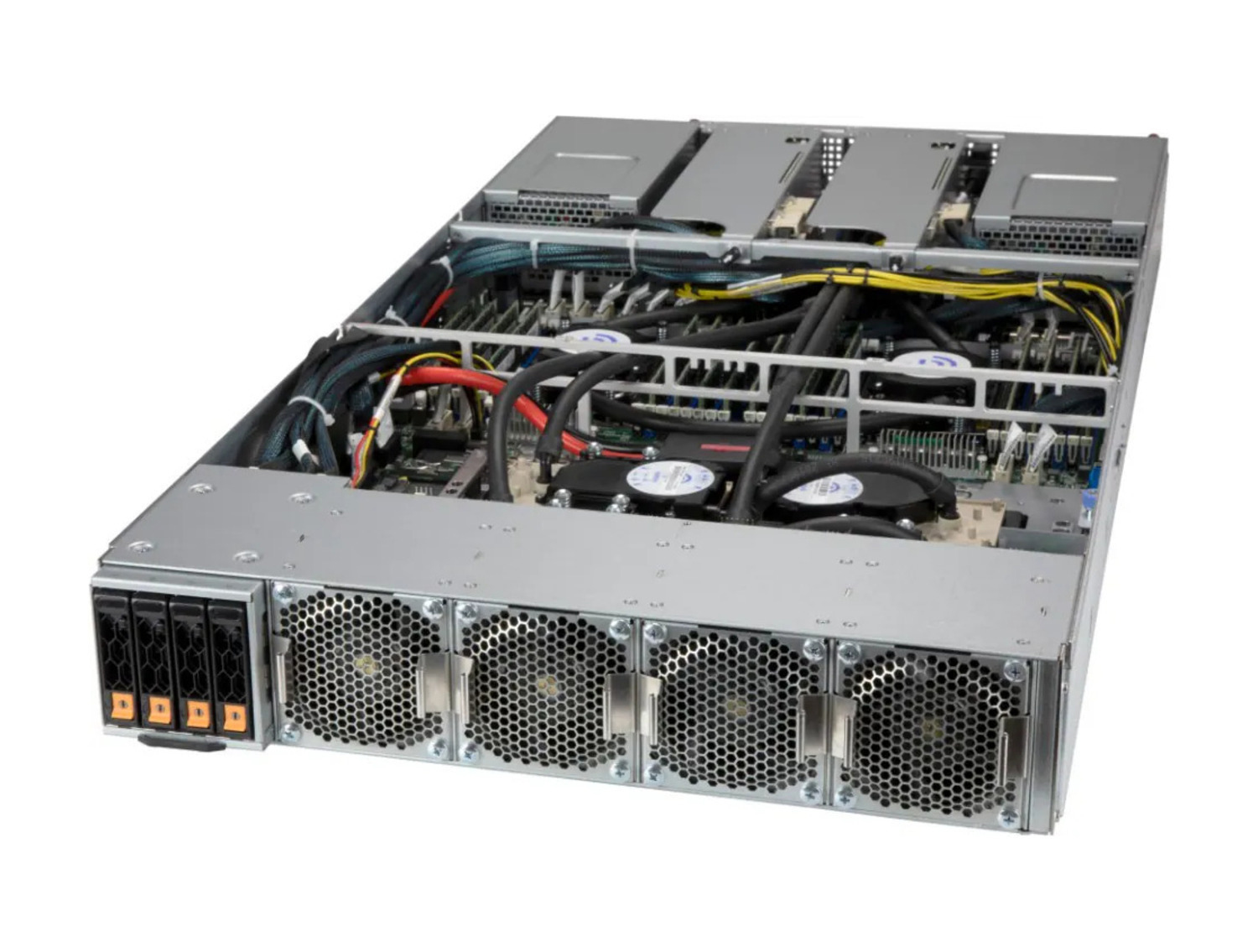 Supermicro 2124GQ-NART-LCC GPU A+ Server DP AMD System with NVIDIA HGX A100 4-GPU and Liquid Cooling