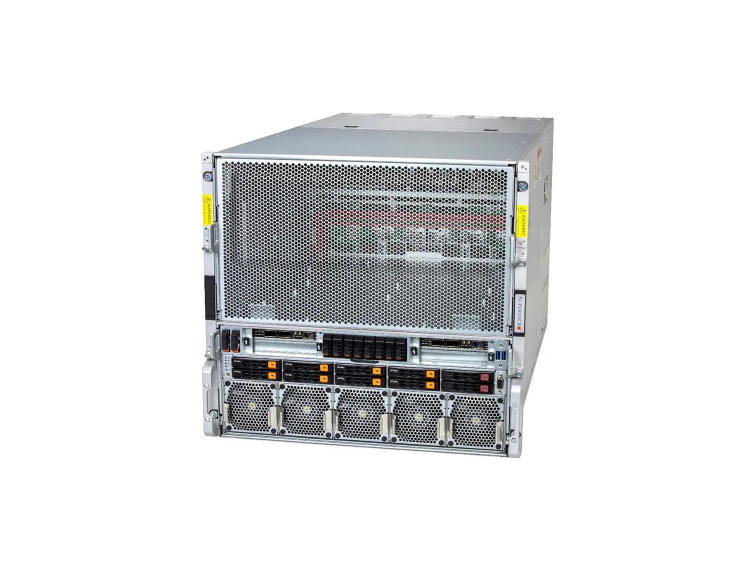 SuperMicro AS -8125GS-TNHR GPU A+ Server DP AMD 8U System with NVIDIA HGX H100/H200 8-GPU