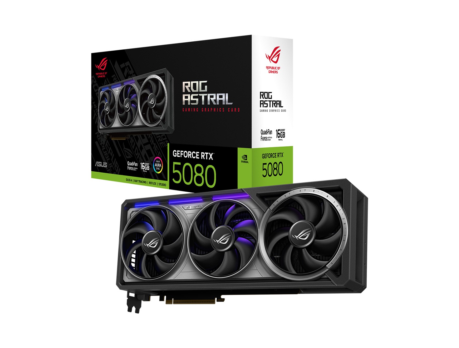 ROG Astral GeForce RTX 5080 16GB GDDR7