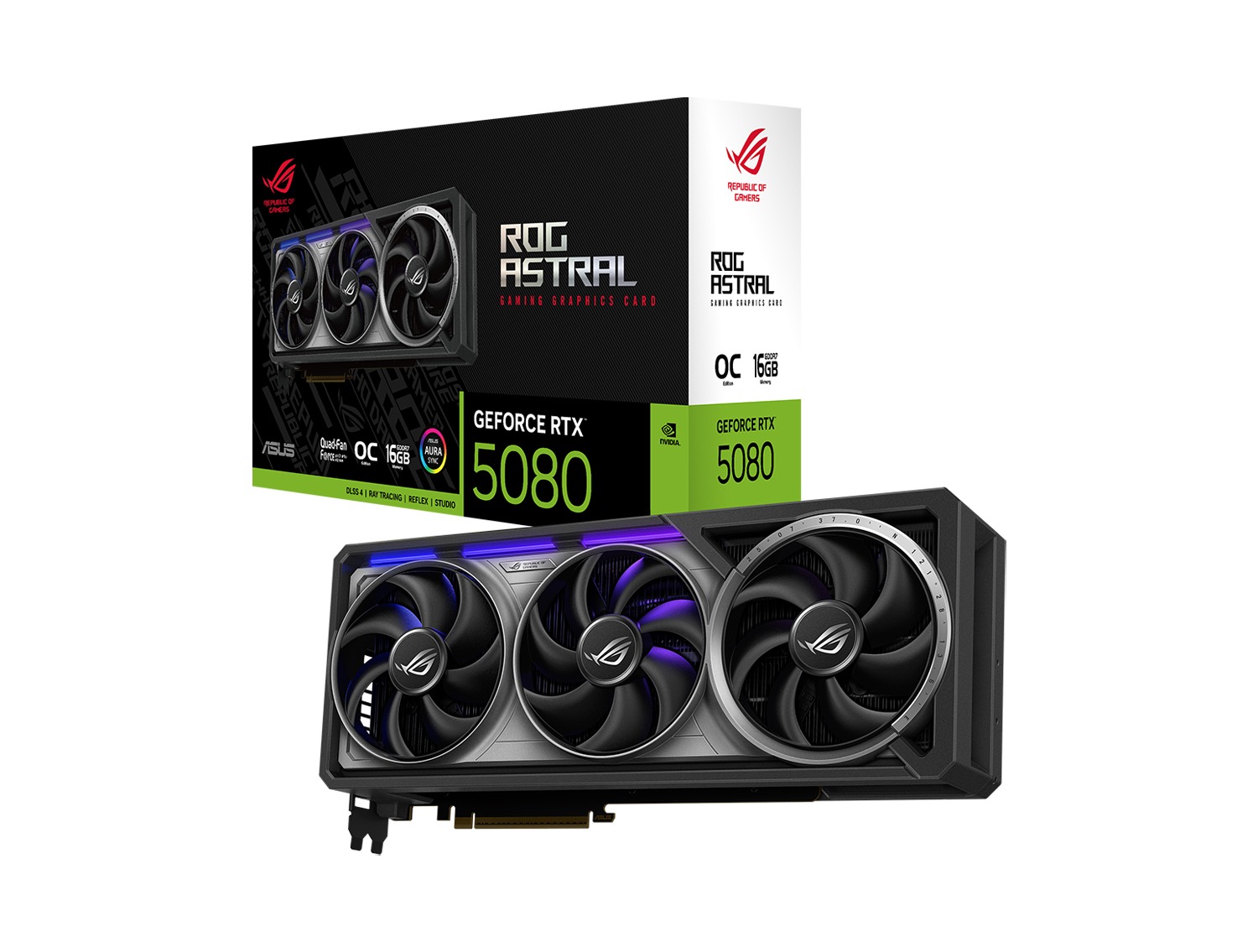 ROG Astral GeForce RTX 5080 16GB GDDR7 OC Edition