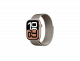 Apple Watch Series 10, 46 mm, SS, Natural Milanese loop - S/M, Aluminum Case Rose Gold