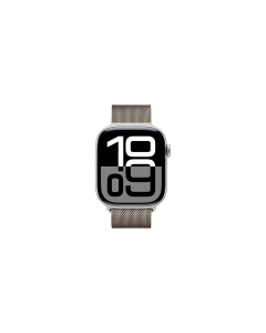Apple Watch Series 10, 46 mm, SS, Natural Milanese loop - S/M, Aluminum case Silver