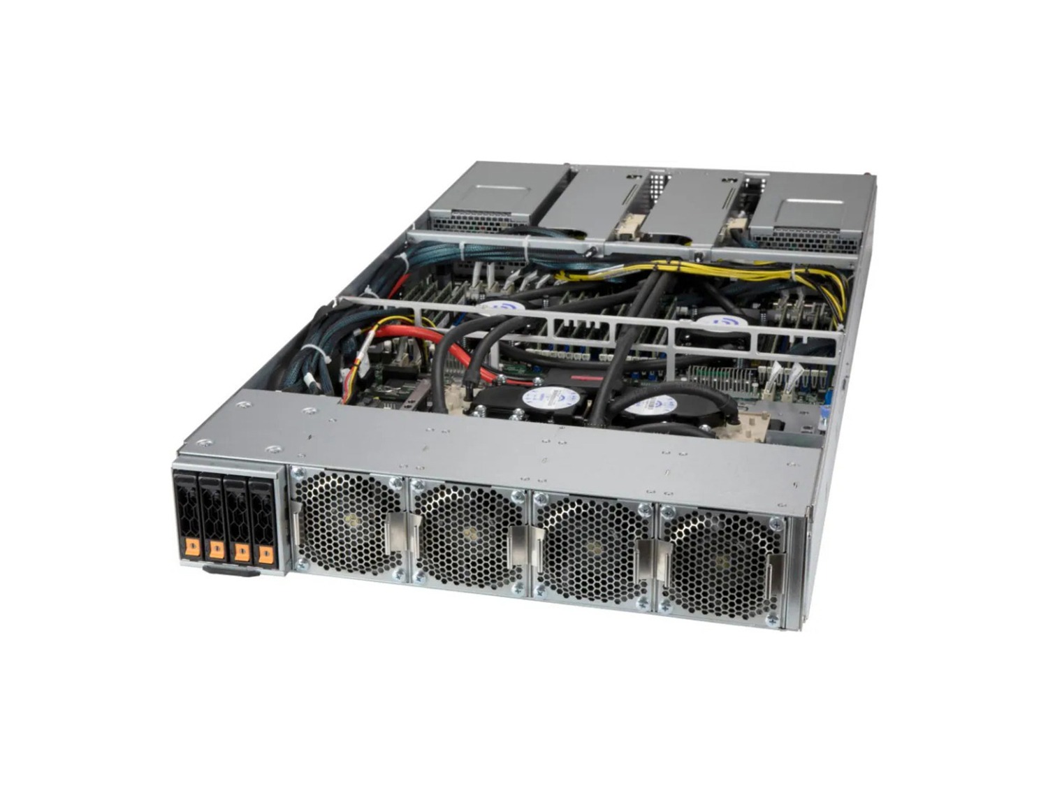 Supermicro AS -2124GQ-NART-LCC GPU A+ Server DP AMD System with NVIDIA HGX A100 4-GPU and Liquid Cooling