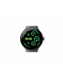 Google Pixel Watch 3 45 mm – Matte Hazel Aluminum Case with Hazel Active Band