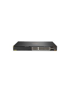 Aruba 6300M 24‑Port HPE Smart Rate 1/2.5/5 GbE Class 6 PoE + 4‑Port SFP56 Switch (JL660A)