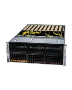 Supermicro SYS-421GE-TNRT GPU SuperServer DP Intel 4U Dual-Root PCIe GPU System with up to 10 GPUs