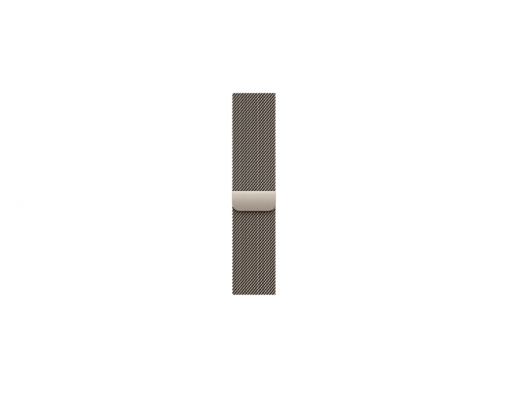 Apple Watch Series 10, 46 mm, SS, Natural Milanese loop - S/M, Aluminum Case Rose Gold