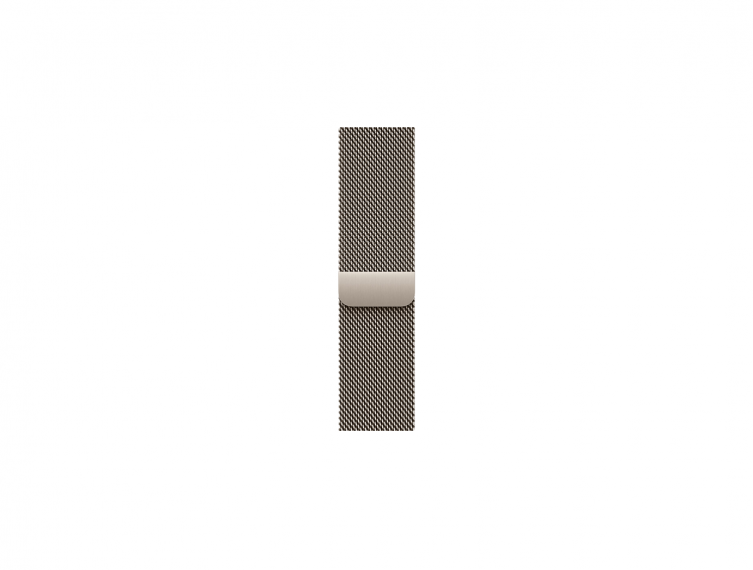 Apple Watch Series 10, 46 mm, SS, Natural Milanese loop - S/M, Aluminum Case Rose Gold