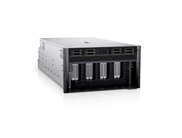 Dell PowerEdge XE9680 Rack AI Server with 8 NVIDIA HGX H100 80GB 700W SXM5 GPUs