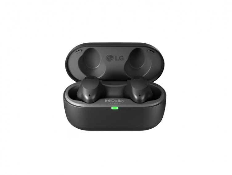 LG T80S Wireless Bluetooth Earbuds, Black