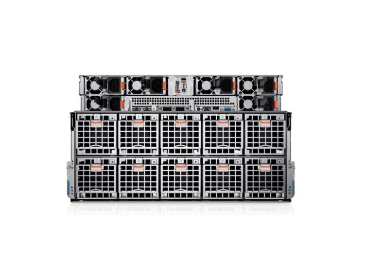 PowerEdge XE9680 Rack Server with 8 AMD Instinct MI300X accelerators