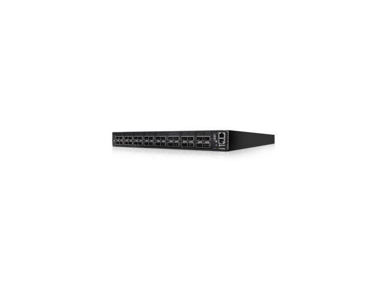 NVIDIA MSN4700-WS2FC Spectrum-3 based 400GbE 1U Open Ethernet Switch with Cumulus Linux, 32 QSFPDD ports