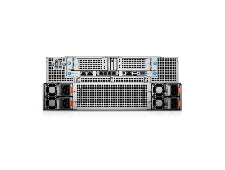 Dell PowerEdge XE8640 Rack Server with 4-NVIDIA SXM 80GB HBM3 700W GPU