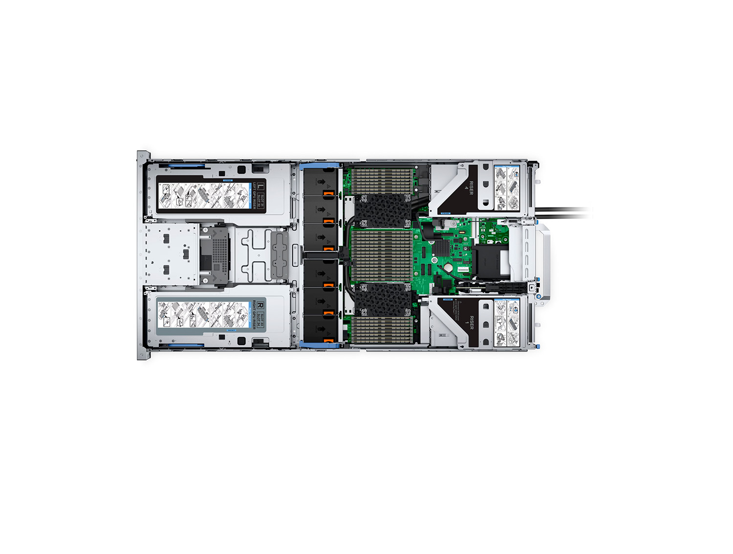 Dell PowerEdge AI Server R760xa with 2x Intel Xeon Platinum and 4x NVIDIA L40S GPU
