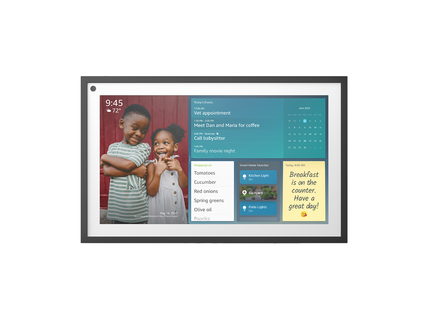 Amazon Echo Show 15, Full HD 15.6"