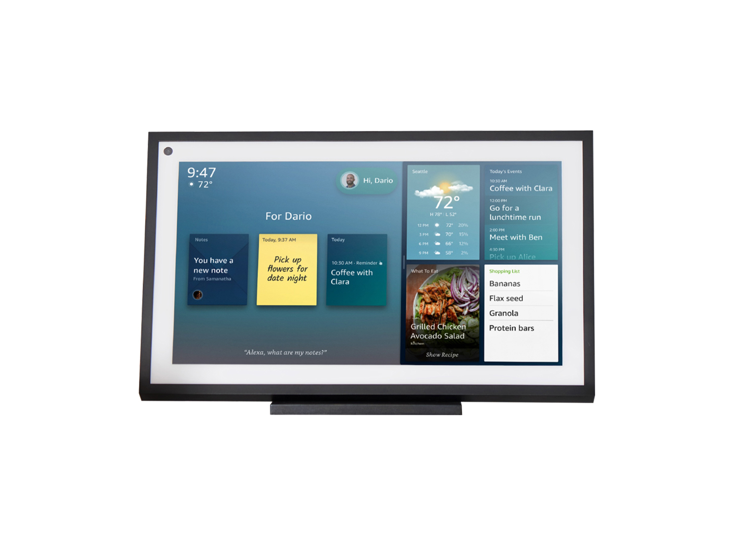 Amazon Echo Show 15, Full HD 15.6"