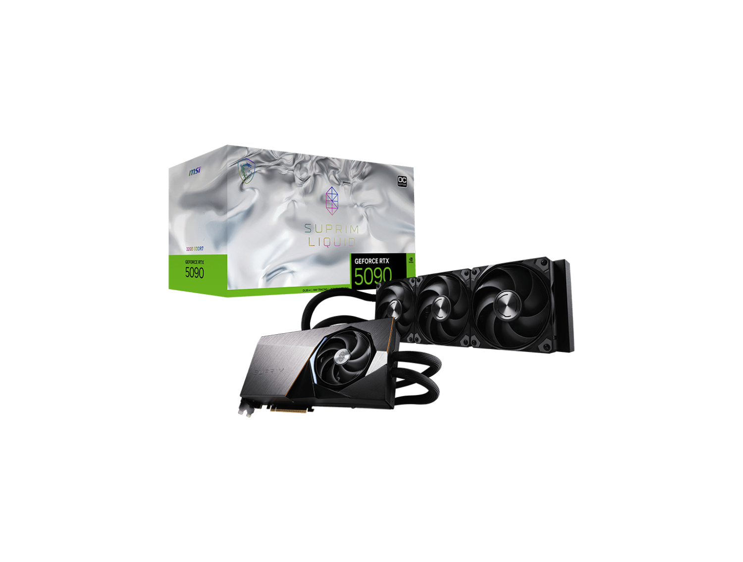 GeForce RTX™ 5090 32G SUPRIM LIQUID OC