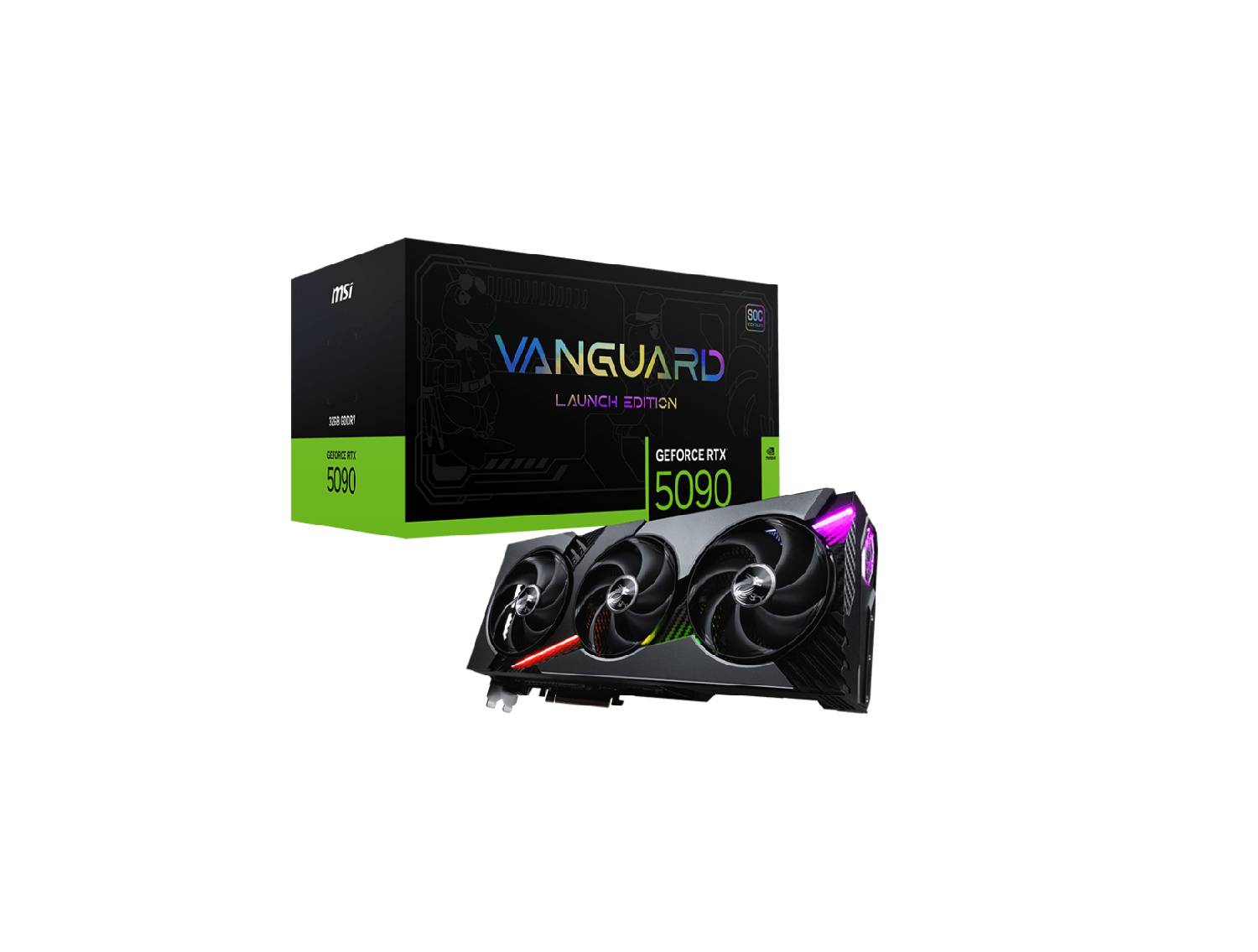 GeForce RTX™ 5090 32G VANGUARD SOC LAUNCH EDITION