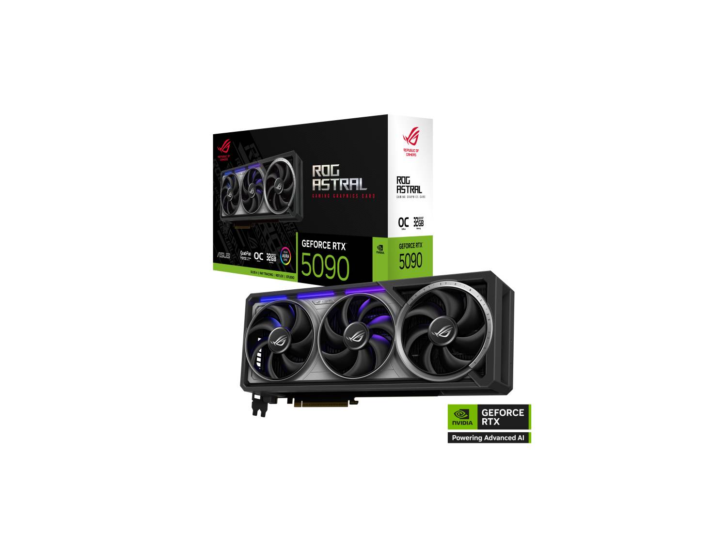 ROG Astral GeForce RTX™ 5090 32GB GDDR7 OC Edition