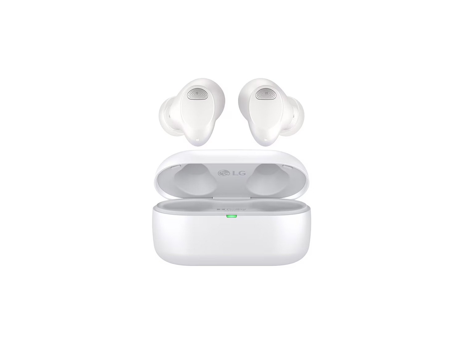 LG T80S Wireless Bluetooth Earbuds - White