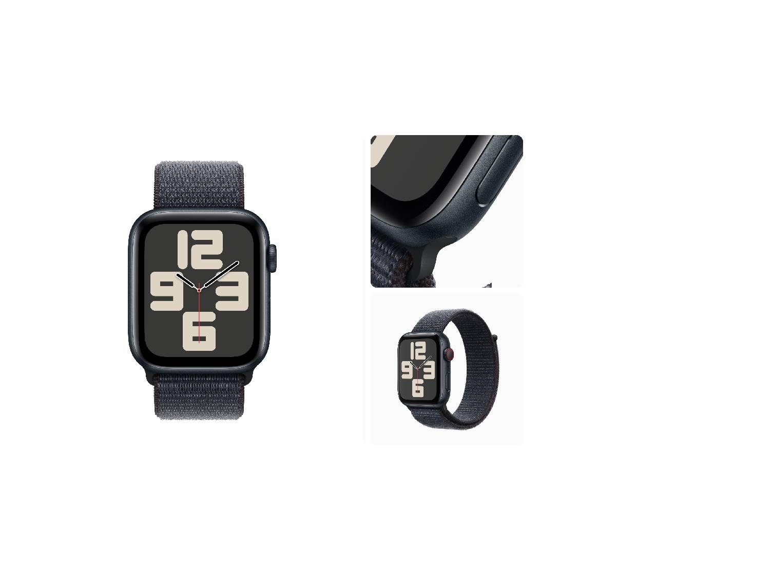 Apple Watch SE (2nd Gen) 40mm S/M Aluminium Case Smartwatch – 32GB, Midnight