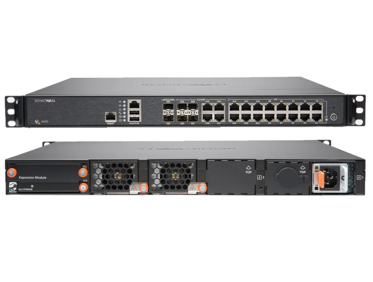 SonicWall NSa 4650 Advanced Gateway Security Suite Bundle for 2 Year