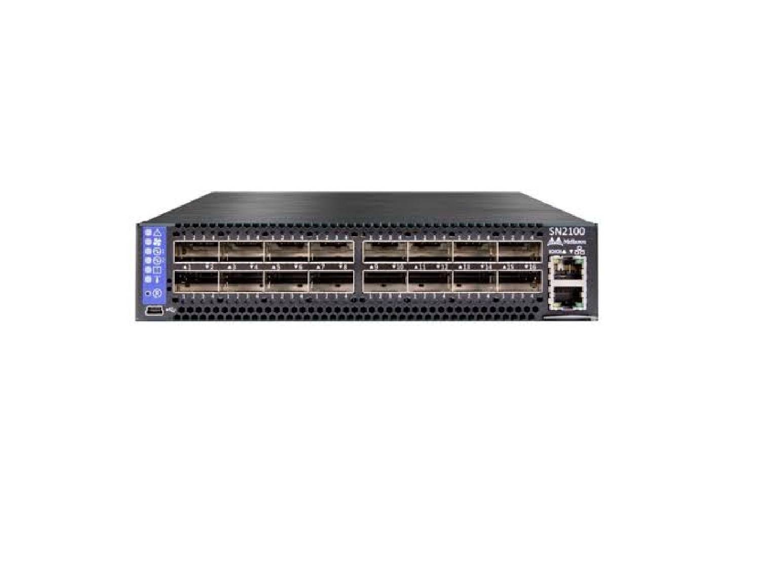Mellanox Spectrum SN2100 - 16 x 100 Gigabit QSFP28, Cumulus Linux