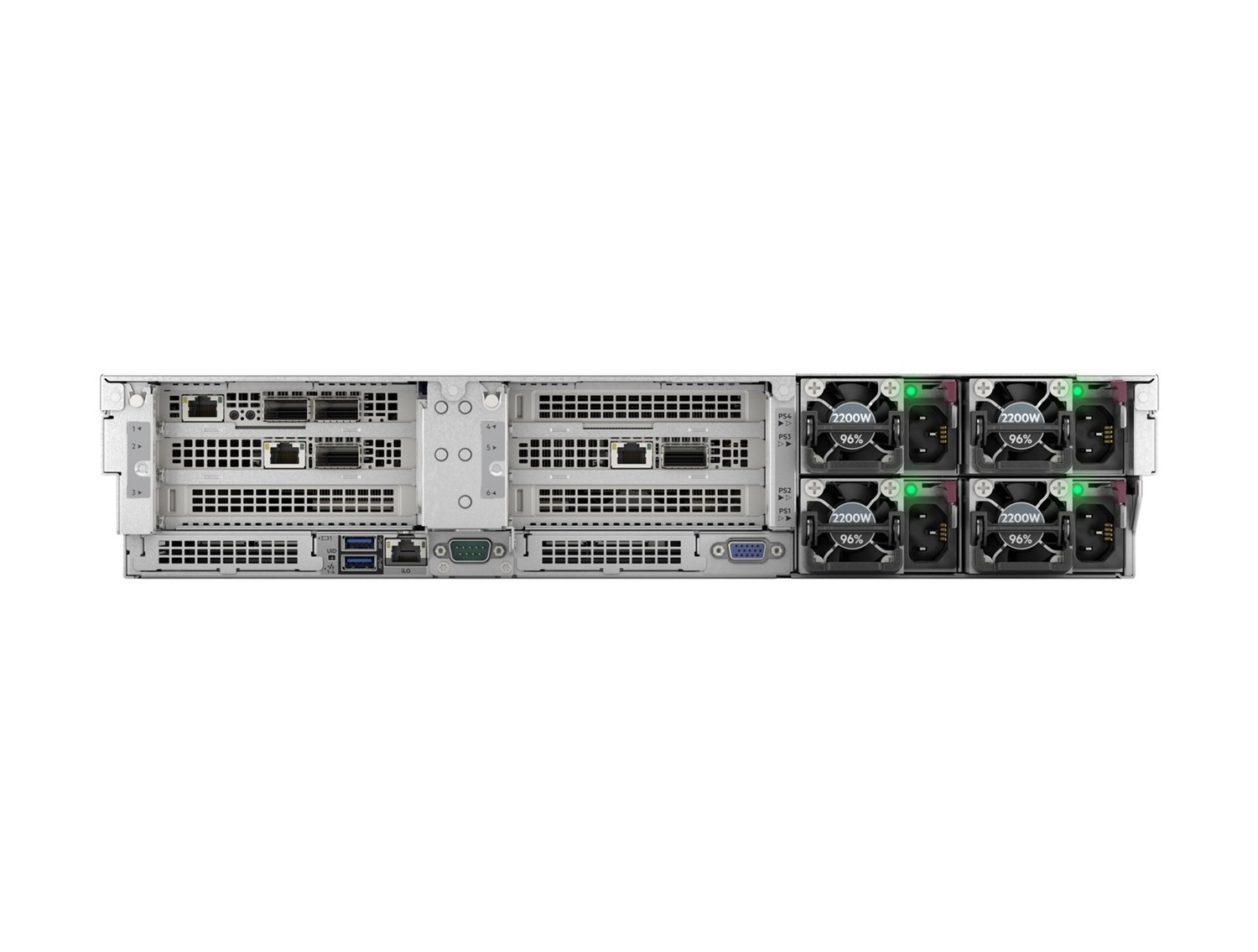 HPE ProLiant Compute DL384 Gen12, NVIDIA GH200 NLV2, 8 x 3.84TB NVMe SSD