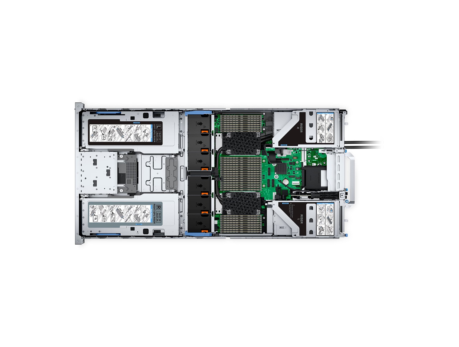 Dell PowerEdge AI Server R760xa with 2x Intel Xeon Platinum and 4x NVIDIA L40S GPU